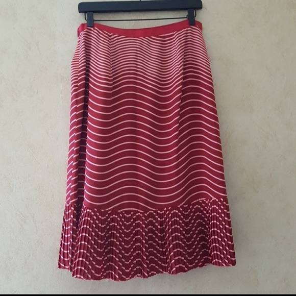 Tory Burch Opalina ruffled silk skirt size 6 NWT - Picture 7 of 7